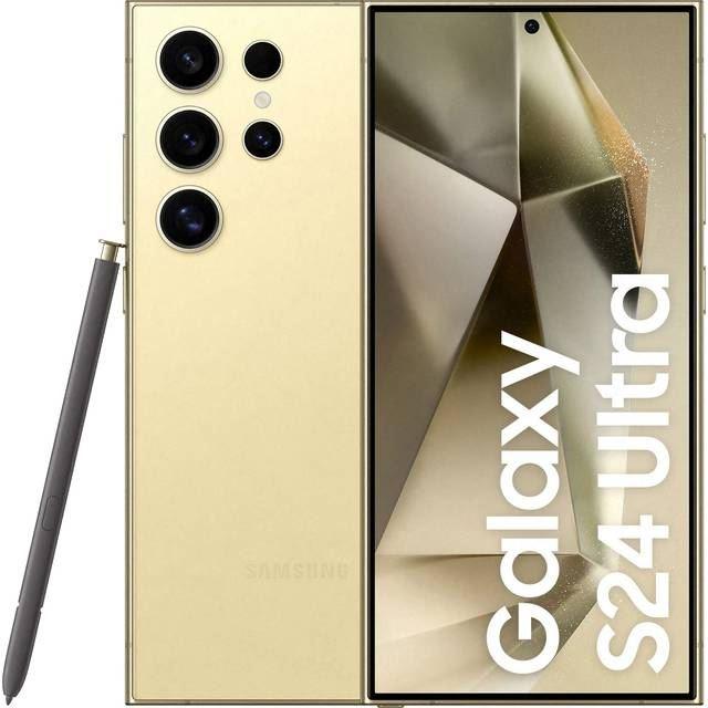 Samsung Galaxy S24 Ultra 5G - 512GB i Titanium Gul