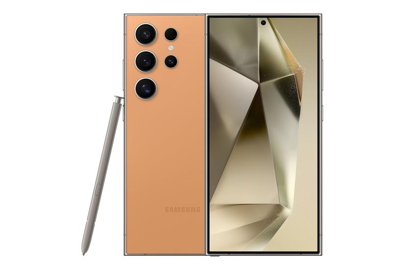 Galaxy S24 Ultra   Online Exclusive   Titanium Orange   5g Smartphone   1 Tb   Gsm fra Samsung