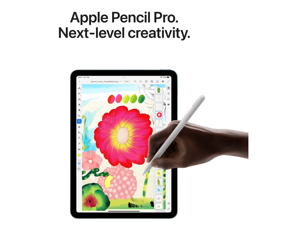 11 Inch Ipad Air M3 Wi Fi + Cellular   Tablet   1 Tb   11" Ips (2360 X 1640)   3g, 4g, 5g   Blå fra Apple