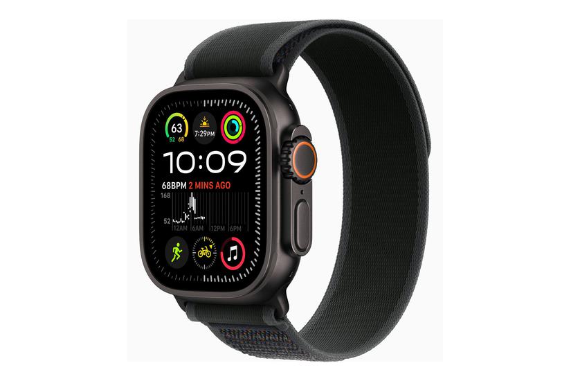 Watch Ultra 2   Sort Titanium   Smart Ur Med Trail Loop   Sort   64 Gb fra Apple